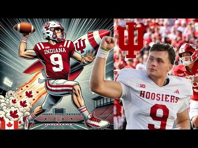 "MAPLE MISSILE" KURTIS ROURKE INDIANA HOOSIERS FOOTBALL #heismantrophy