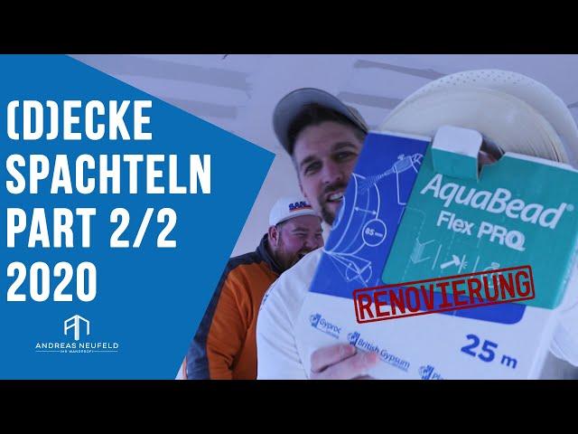 Tipps zum Gipskarton Decke Spachteln 2020 (Part 2/2)