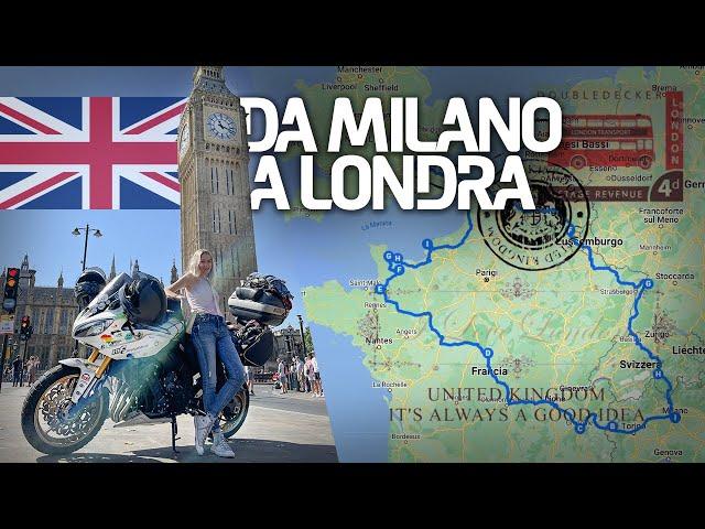 DA MILANO A LONDRA, in moto, con zavorrina