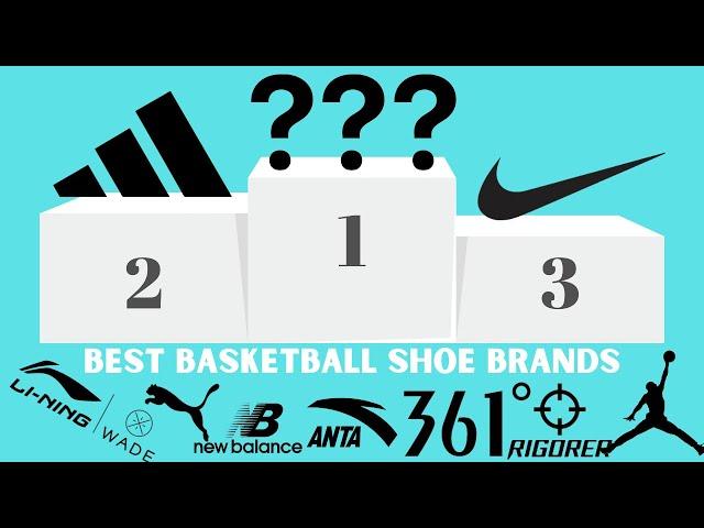 BEST basketball shoe BRANDS!