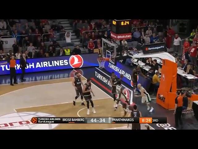 Bamberg-Panathinaikos (95-74): Nick Calathes career high 31 pts