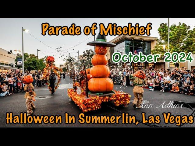 Halloween Parade in Summerlin, Las Vegas 2024 #annadkins #halloween #lasvegaslife