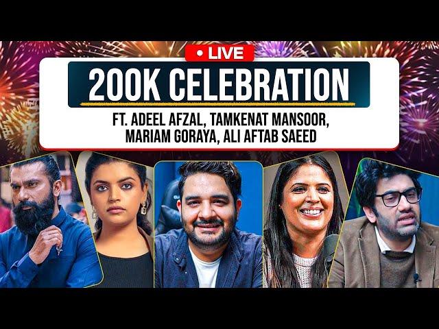 200K Livestream with Mariam Goraya, Tamkenat Mansoor, Adeel Afzal and Ali Aftab Saeed