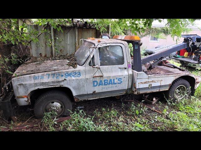 Chevy C-30 Wrecker Sitting For Years Will It Run? - NNKH