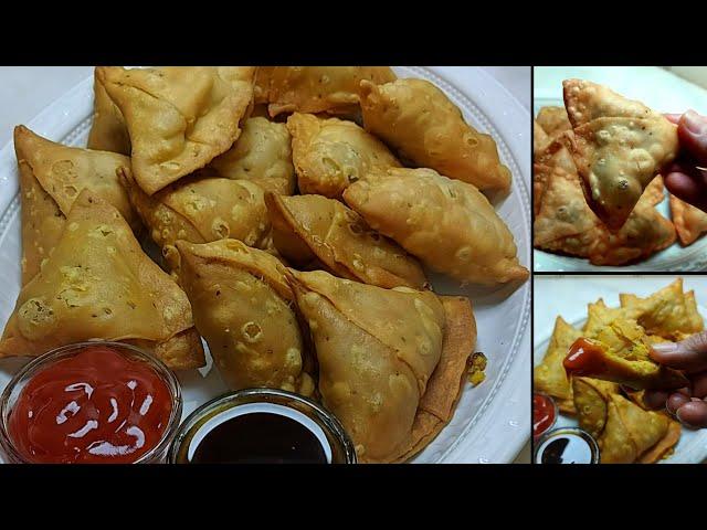 Authentic Samosa Recipe with Tips, Ramzan Special Recipe, New Recipes 2024, Crispy Punjabi Samosa