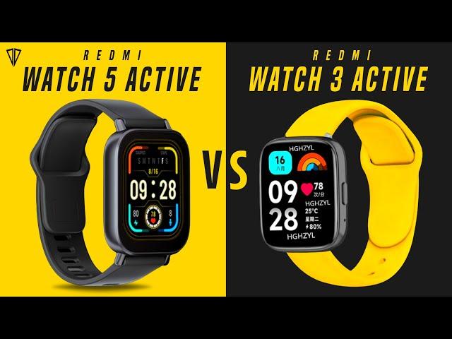 Redmi Watch 5 Active VS Redmi Watch 3 Active