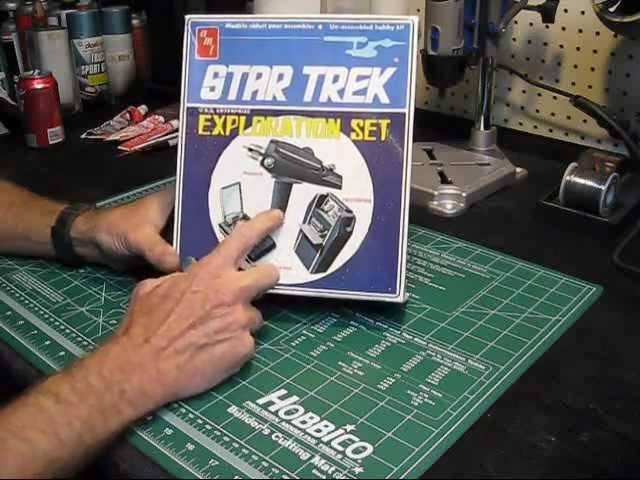 Classic AMT Star Trek Exploration Set OoB Review by TrekWorks