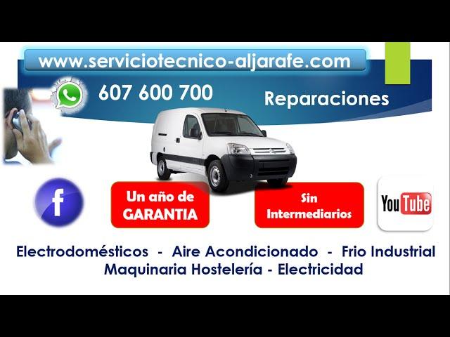 Servicio técnico de reparaciones de electrodomésticos en el Aljarafe - Sevilla