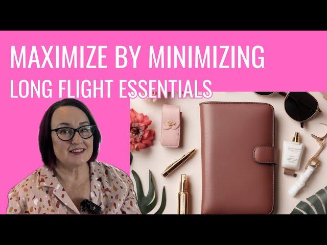 MAXIMIZE your packing list by going MINIMALIST: travel gadgets that are long flight essentials