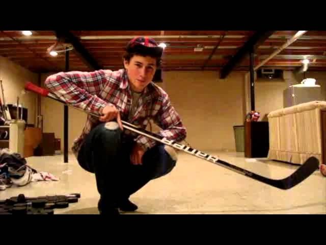 Dylan Larkin 'D-Boss' Shooting Pucks in the Basement (Official Video)