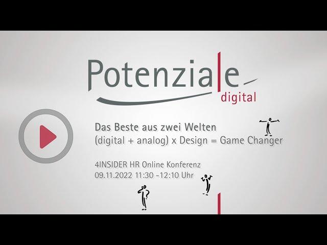 Potenziale@4HR Online Konferenz