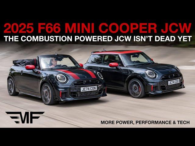 World Premier: 2025 F66 MINI Cooper JCW - More Performance, New Tech & Petrol Powered