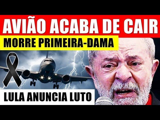 AVIÃO ACABA DE CAlR e Presidente Lula recebe PI0R NOTÍCIA. BOLSONARO REAGE