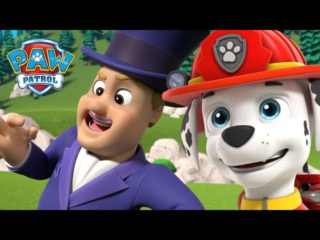 Det mystiska fallet med den försvunna mustaschen! - PAW Patrol På Svenska Tecknad film för barn