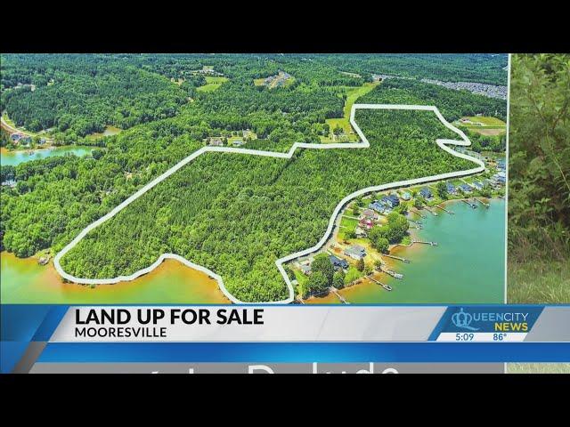 For Sale: $22M for 82 acres on Lake Norman