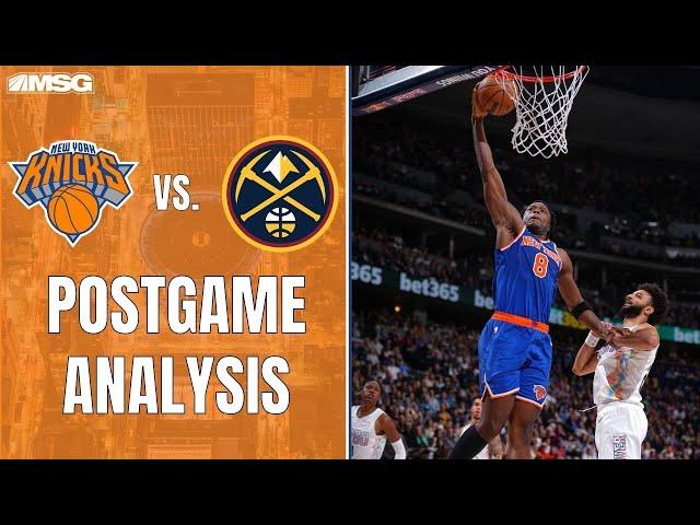 Anunoby Nets Career High 40 PTS In Knicks Blowout Of Nuggets | New York Knicks