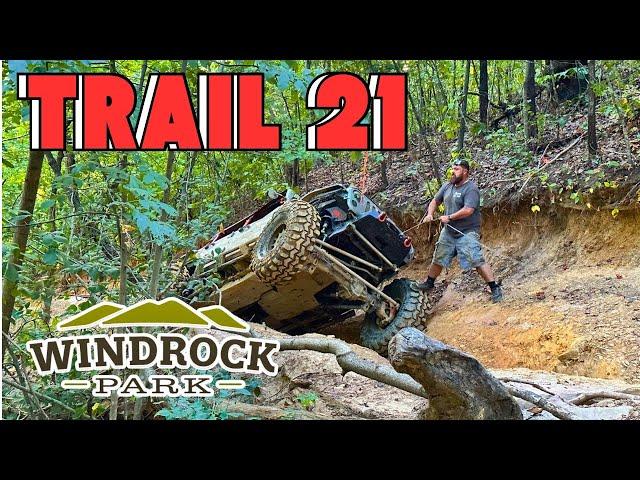 Windrock Park Trail 21 - Most Dangerous???