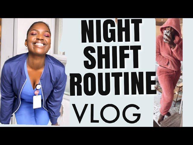 NIGHT SHIFT NURSE ROUTINE ||VLOG-Travel Nurse Edition