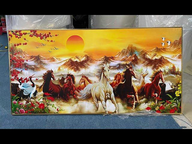 Tranh Mã Đáo Thành Công TT36 Canvas