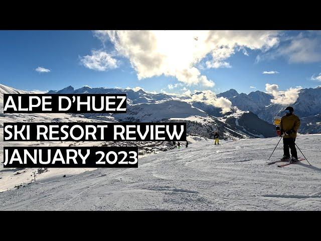 No snow? Not here! Alpe d'Huez - Ski Resort Review - 2023