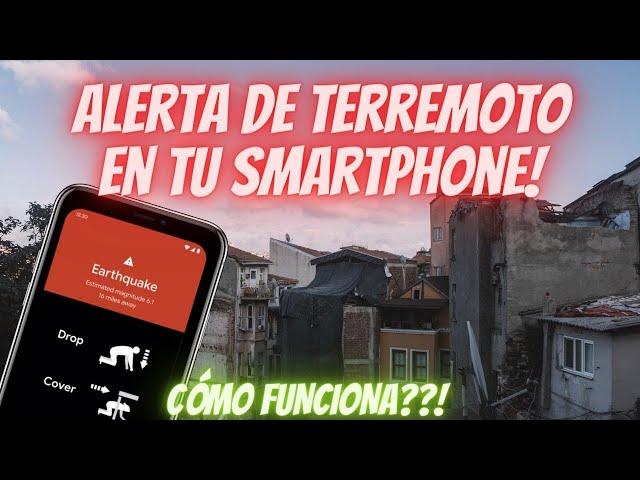 Alerta de TERREMOTOS en tu SMARTPHONE! Cómo detectar un sismo en Android?!