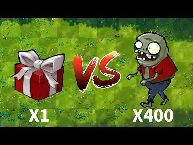 PVZ 1 Fusion Challenge! 1 Random Box VS 400 Imps, - Who Will Win？