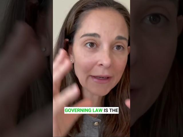 What is governing law? ️ #governinglaw #governinglawuae #lawyerlife #youtubelawyer