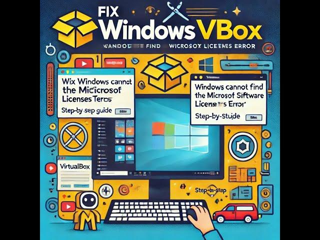 Fix Windows Vbox: 'Windows Cannot Find the Microsoft Software License Terms' Error