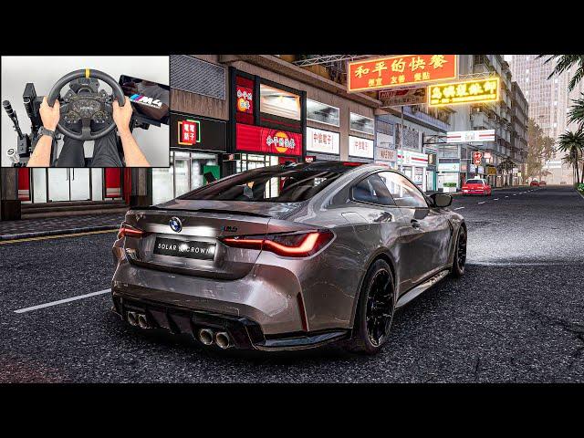 BMW M4 Competition | Test Drive Unlimited Solar Crown | Steering Wheel Gameplay