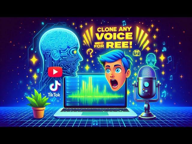 How to Create a FREE AI Clone Voice for YouTube & TikTok Automation Monetizable Voiceovers!