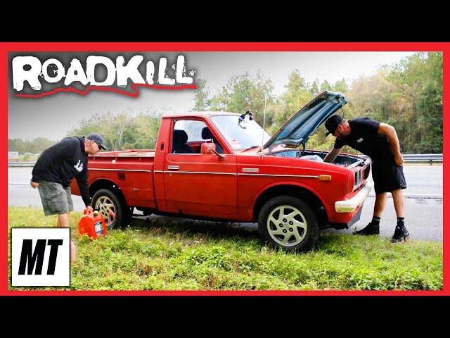 V8 Toyota Hilux Road Trip Fails! | Roadkill | MotorTrend