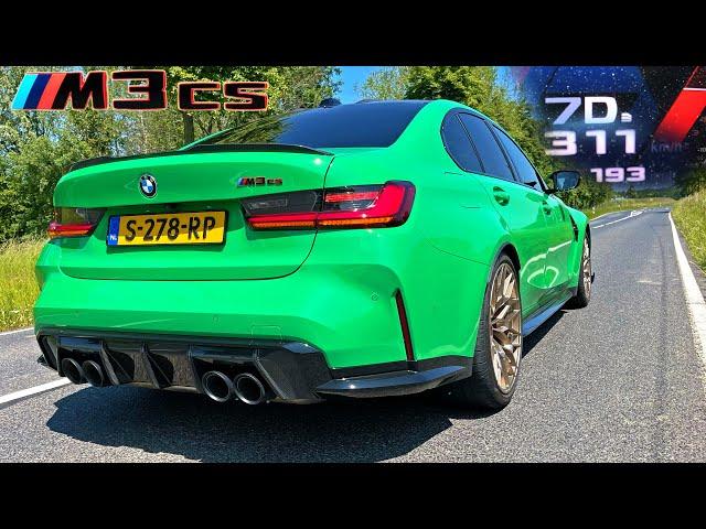 2024 BMW M3 CS | 0-100 100-200 1/4 Mile 1/2 MILE POV & SOUND