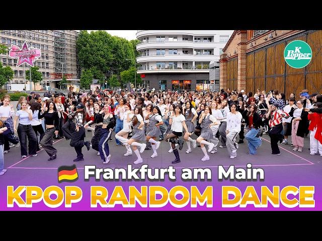 [4K] K-pop Random Dance in Public/ Frankfurt, Germany