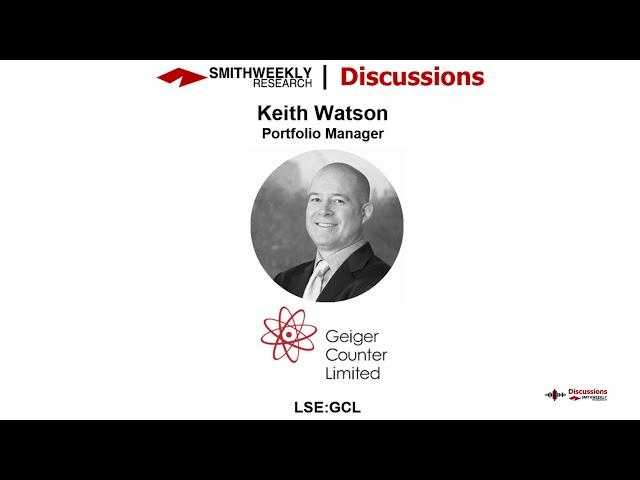 Discussion with Keith Watson  |  Geiger Counter Limited