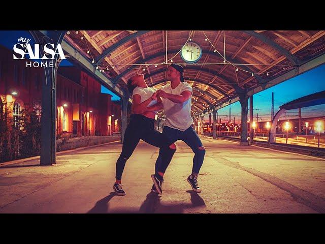 Gloria Estefan - Conga | Salsa Dancing |  Daniel Rosas & Jasmin Benfreha