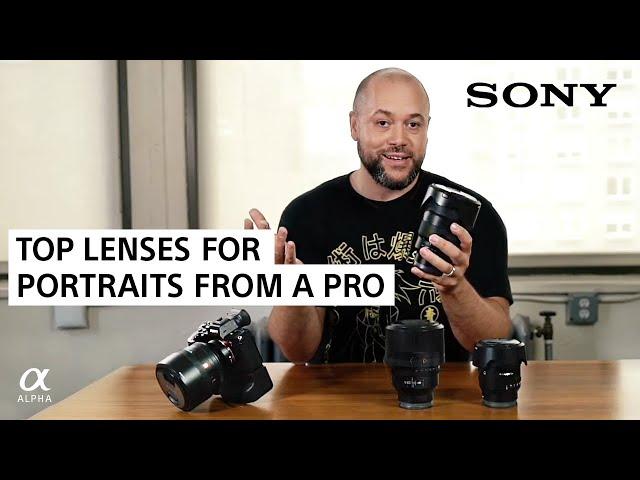 What's In My Bag: Lenses For Portraits | Miguel Quiles | Sony Alpha Universe