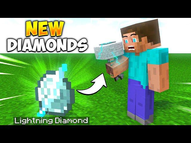 Minecraft But I Can Craft CUSTOM DIAMONDS...