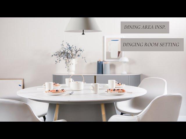 How To｜dining area inspiration｜setting up dinning room|local furniture near me