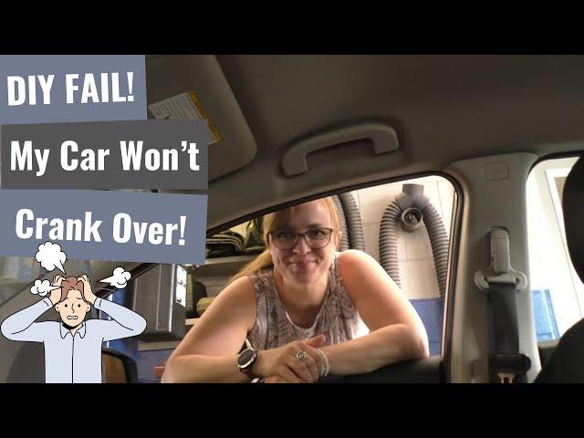 DIY FAIL! No Crank Nissan Sentra