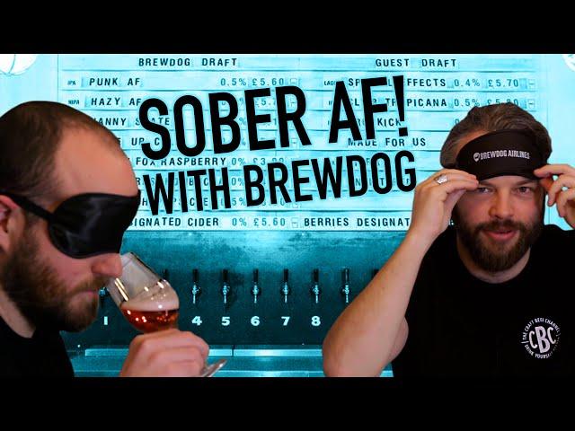 Can Brewdog's alcohol free beers pass our blind taste test? | The Craft Beer Channel #AD