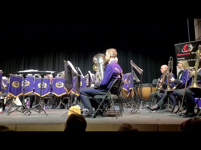 Brighouse and Rastrick Brass band play The Floral Dance