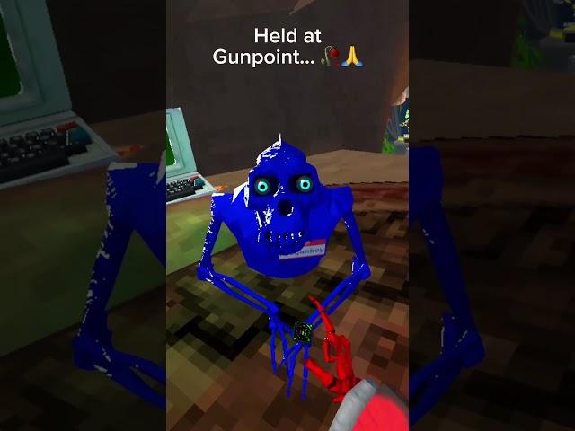 Bro got held at gunpoint #animalcompany #gorillatag #funny #vr #viralvideo