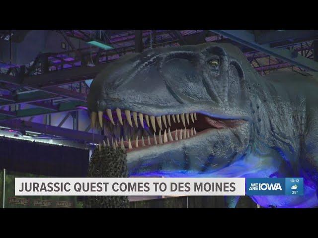 Jurassic Quest comes to Iowa Events Center