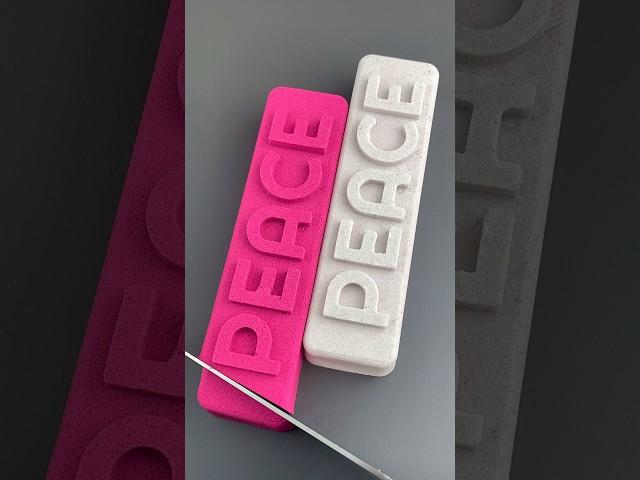 Peace Kinetic sand Very Satisfying And Relaxing ASMR Sensory Experience