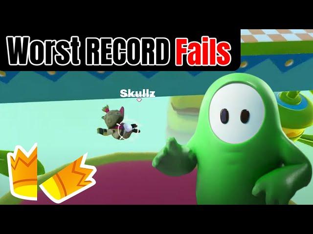 WORST FALL GUYS FAILED  RECORDS!