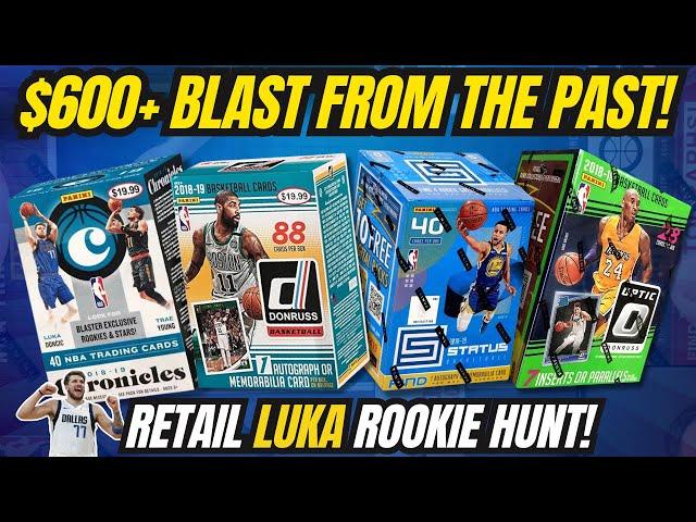 FOUR OLD SCHOOL BLASTERS! Hunting 2018-19 Luka Rookie Cards in $600+ Worth of Retail!!