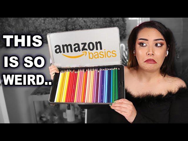 I Tried Amazon's Weird Knock-Off Art Supply Brand..(can't believe these are real)