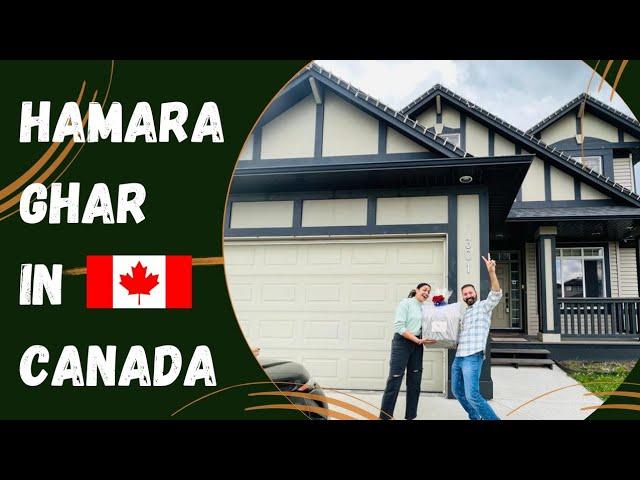 Our First House in Calgary Canada | Empty House Tour | First Time Home Buyer | 2 States in Canada