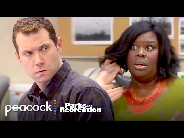 Donna meets her new dramatic work bestie | Parks and recreation