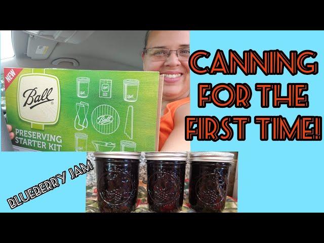 Ball Preserving Starter Kit | Canning For The First Time | Blueberry jam